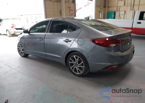 2019 Hyundai Elantra Limited из США, поврежденный, VIN KMHD84LF5KU847847